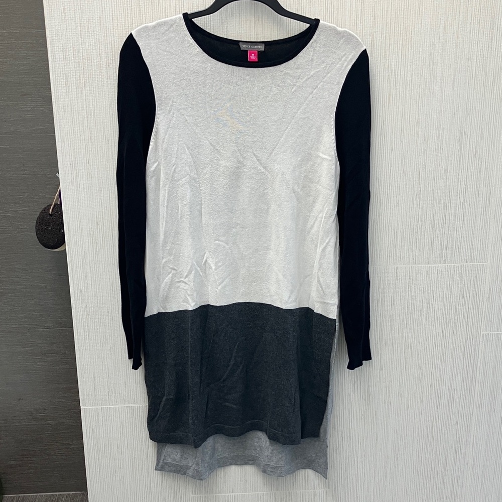 Vince Camino Color Block Sweater